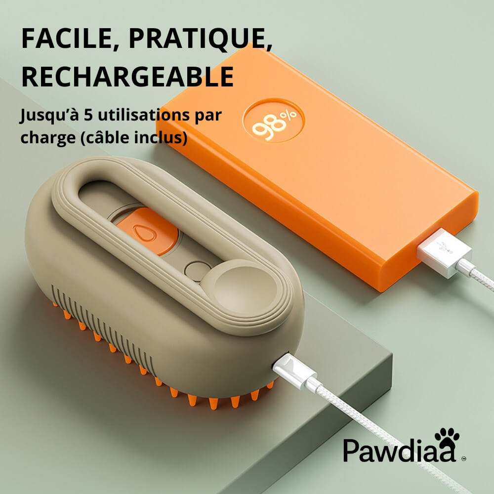 ZenMist™ – La Brosse à Brumisation Douce pour Animaux Sensibles