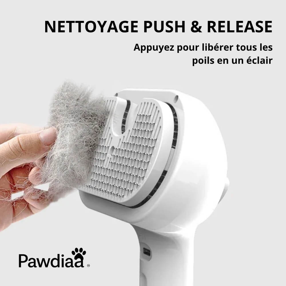 RitualSpray™ – Brosse à Spray UV pour Animaux Sensibles